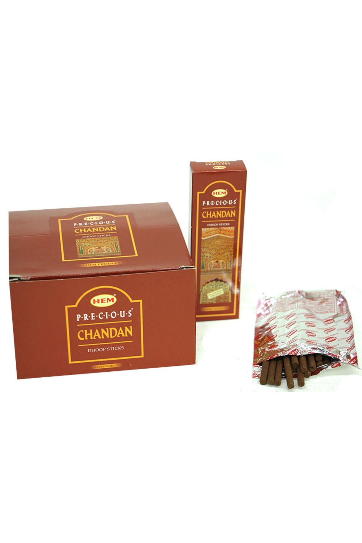 Hem Chandan Aromalı Dhoop Tütsü 12'li Paket