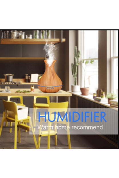 Ultrasonik Hava Nemlendirici Aromaterapi Difüzör Uçucu Yağ Mini Araba Ev Mist Maker Defuxiaomi