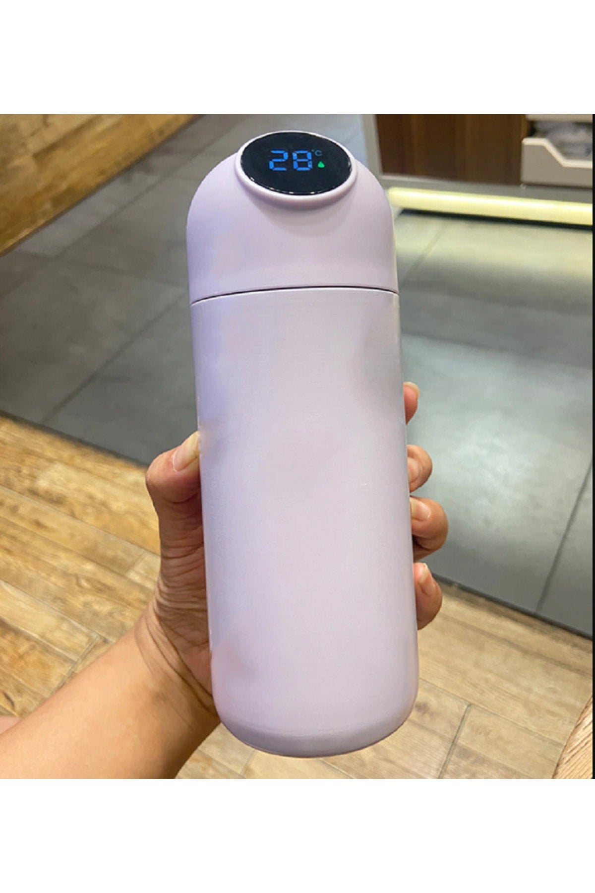 380ml Paslanmaz Çelik Lcd Ekran Akıllı Termos