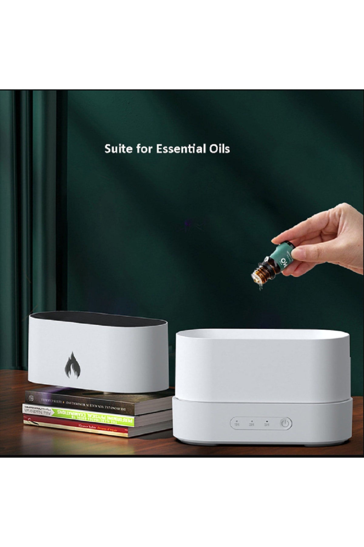 200ml Ultrasonik Usb Serin Mist Maker Mini Hava Nemlendirici Aromaterapi Yangın Gece Lambası Difüzör