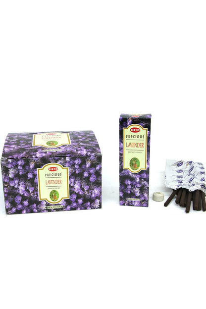 Hem Lavanta Aromalı Dhoop Tütsü 12'li Set