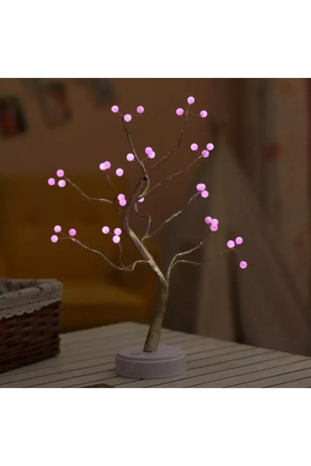 Peri Işık Ruhu Bonsai Ağacı Mini Toplu Gece Lambası