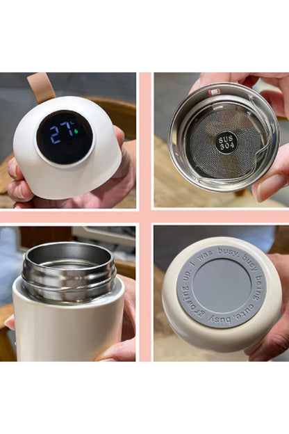 380ml Paslanmaz Çelik Lcd Ekran Akıllı Termos