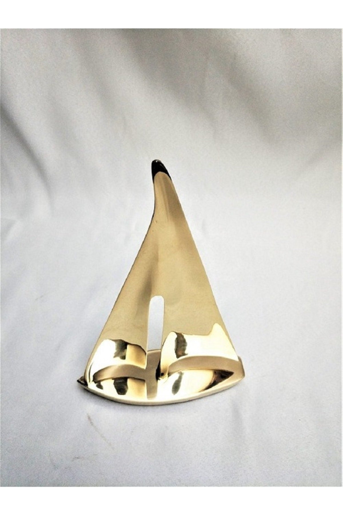 Pirinç Yelkenli Tekne 16*10 Cm