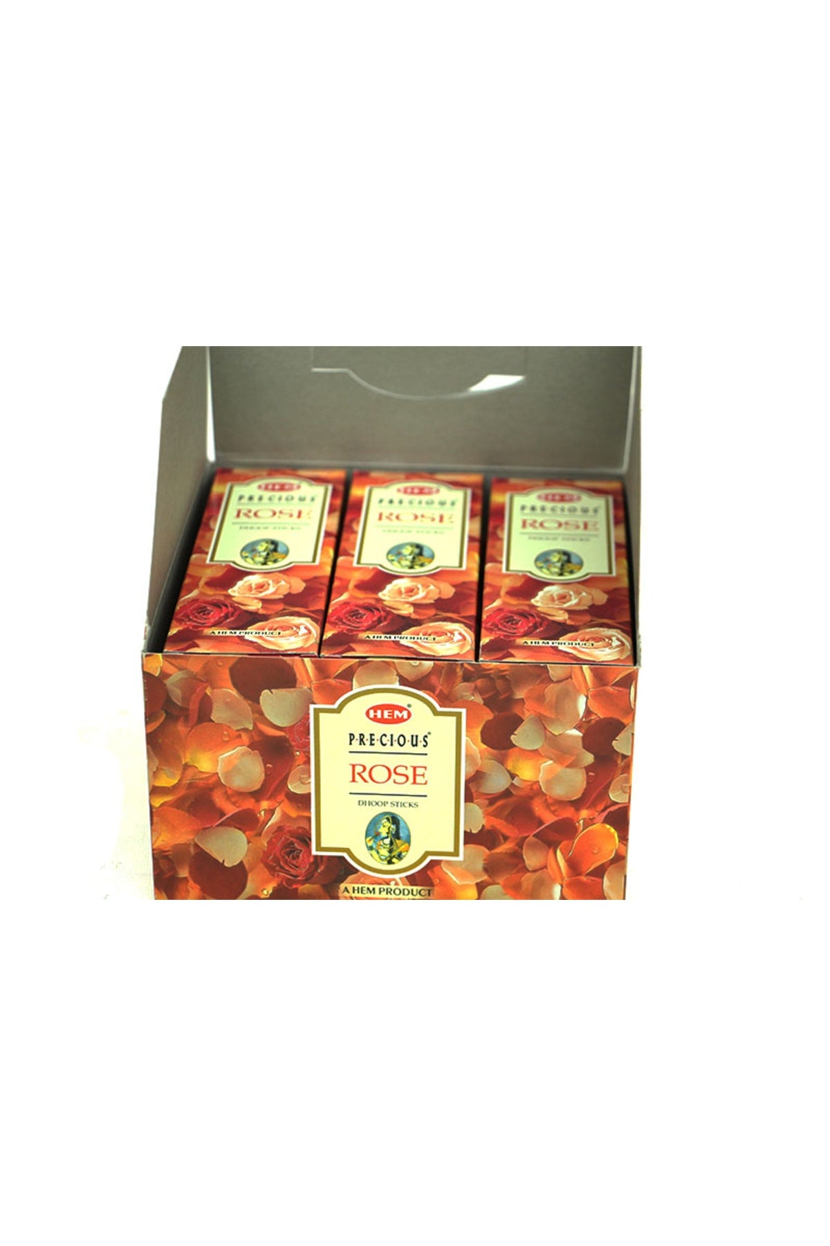 Hem Gül Aromalı Dhoop Tütsü 12'li Paket