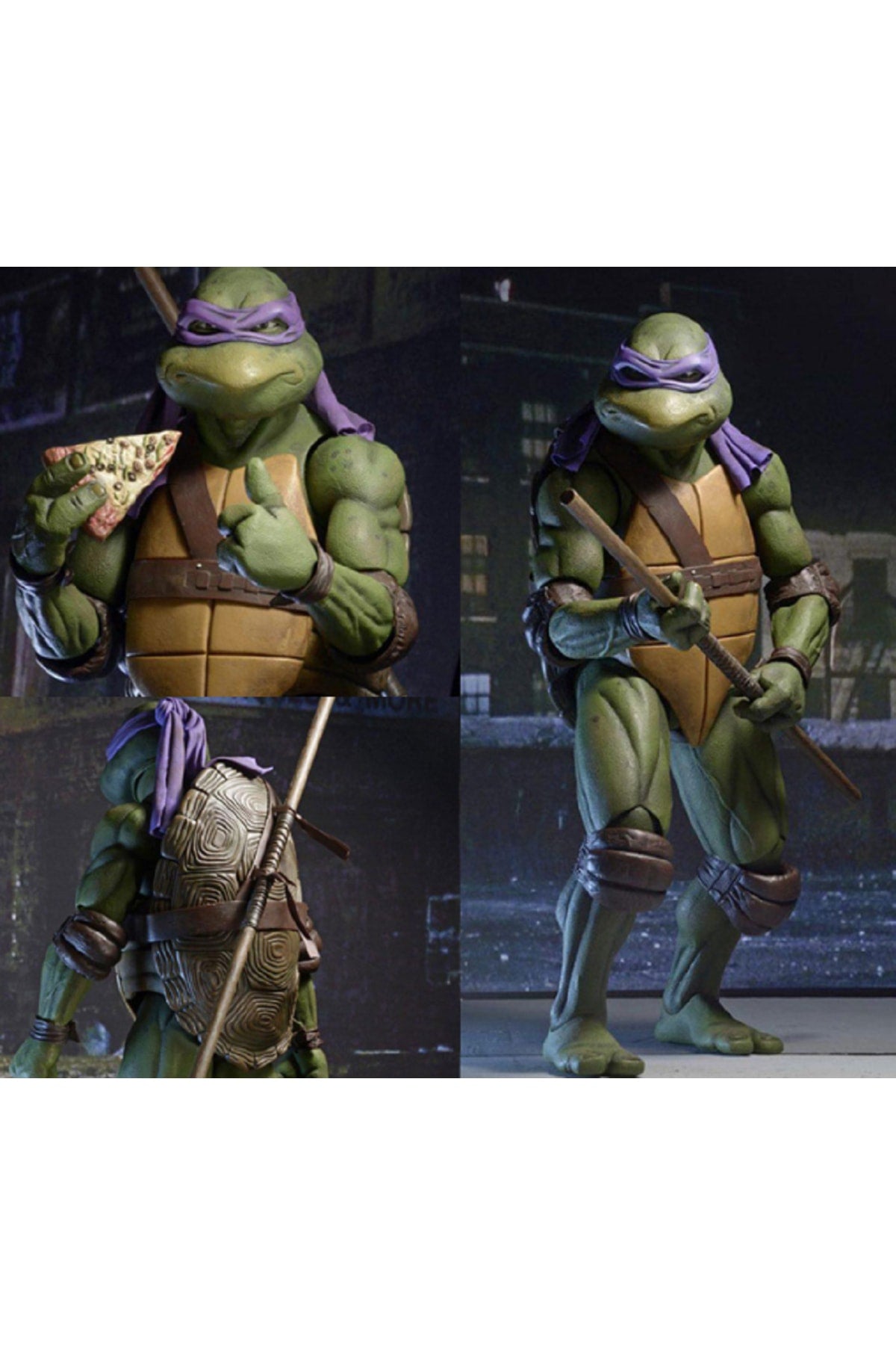 4 Adet Genç Mutant Ninja Kaplumbağalar Leonardo Donatello Raphaelaction Figür Set Obje