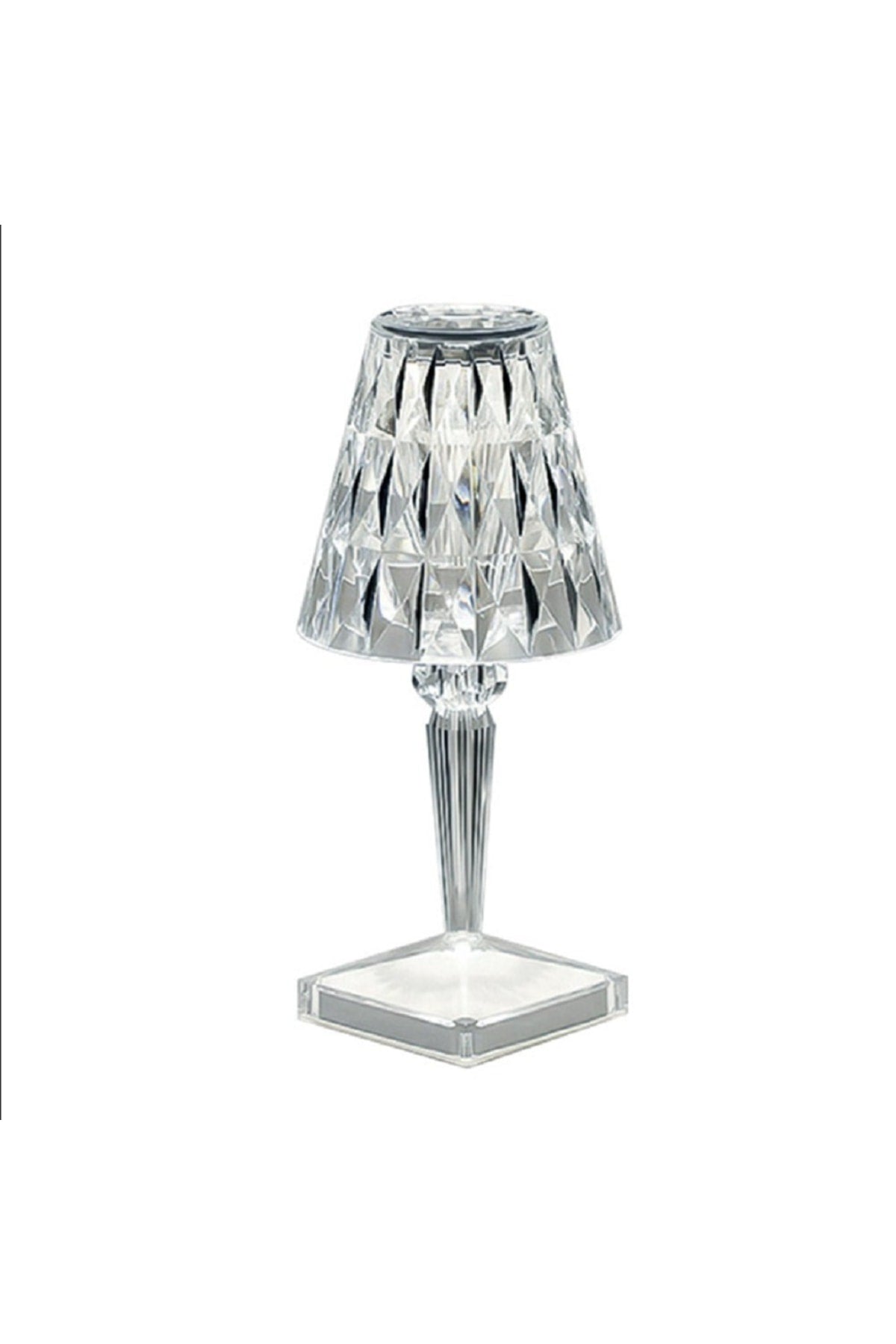 Kristal Elmas Masa Lambası Usb Atmosfer Işığı Dekorasyon Gece Lambası Masa Lambası