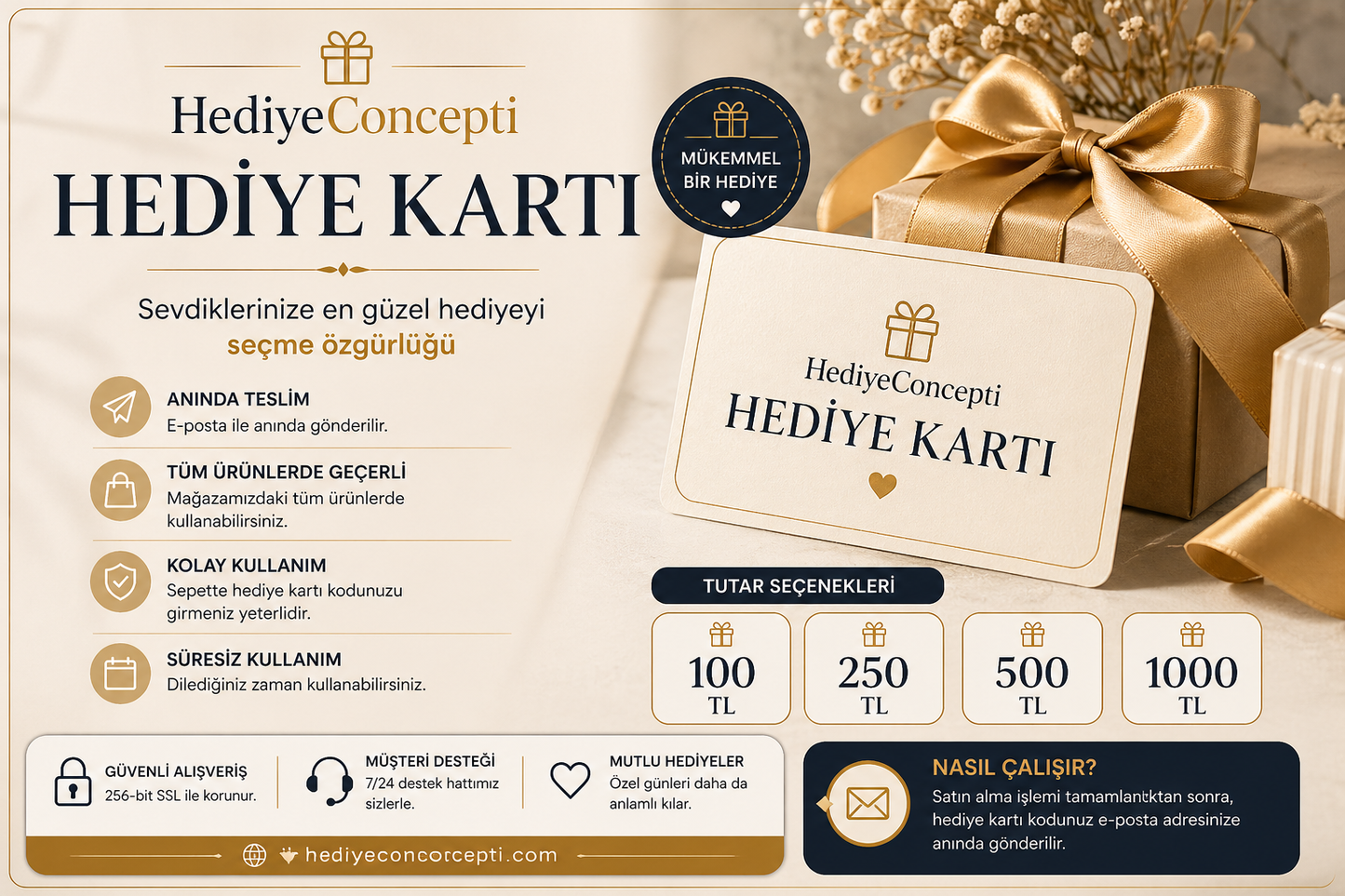 Hediye Kartı – HediyeConcepti